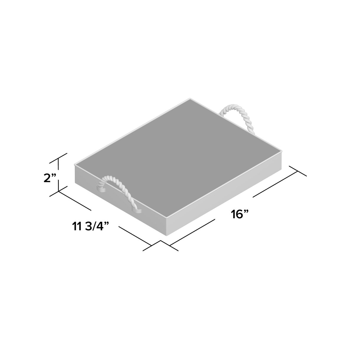 August Grove® Galvanized Coffee Table Tray & Reviews Wayfair